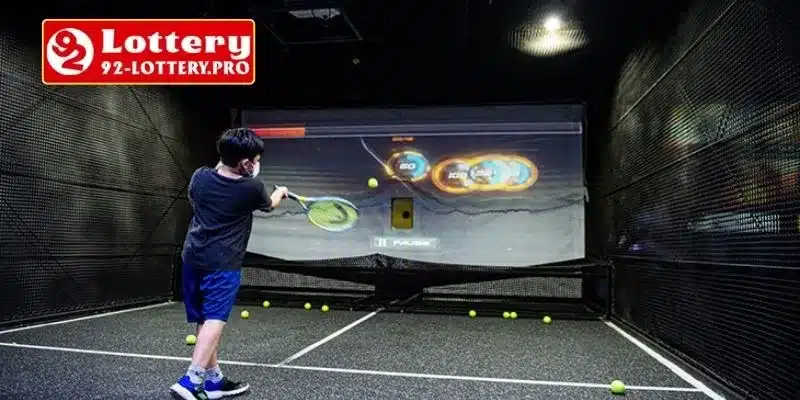 Mô phỏng các trận đấu quần vợt ảo chuyên nghiệp